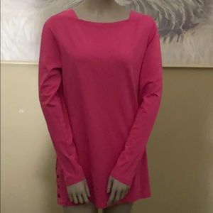 NWOT Denim & Co Sz XS Jersey long sleeve tunic